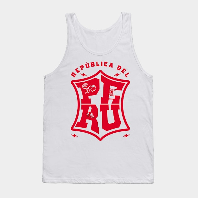 República del Perú Tank Top by Inédito